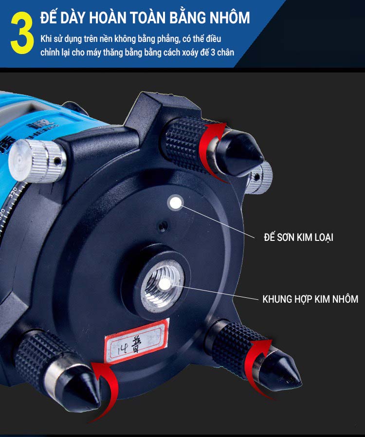 Máy Cân Bằng Laser Geotes Class A 5 tia